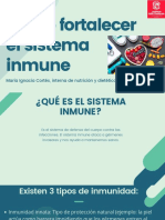 Como Fortalecer El Sistema Inmune