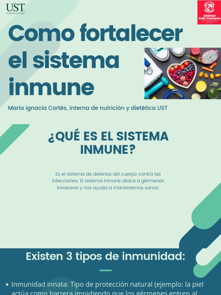 Como Fortalecer El Sistema Inmune | PDF | Sistema inmune | Carne