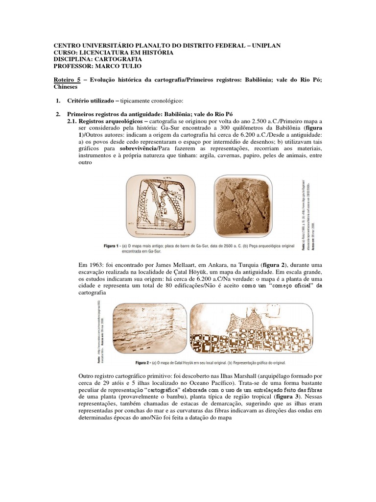 Roteiro 5 Download Grátis Pdf Mapa Cartografia
