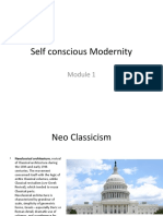 Self Conscious Modernity