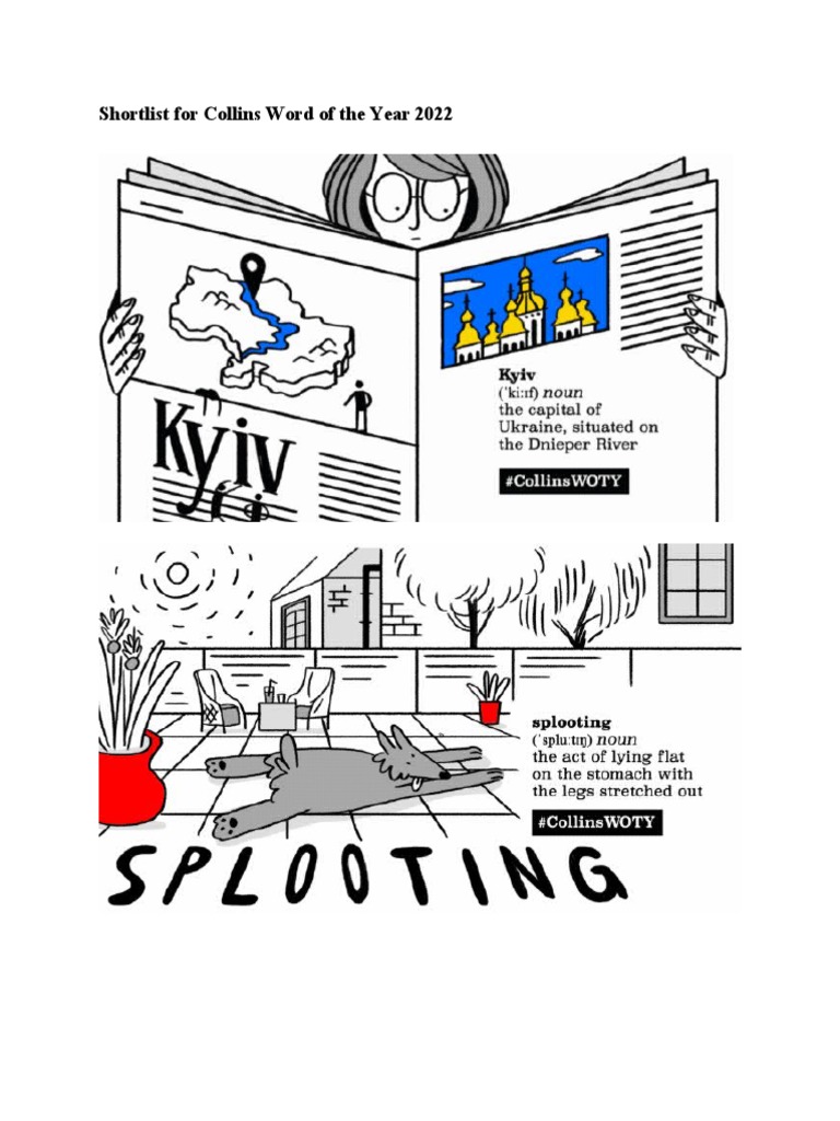 Collins Word of The Year 2022 Student Materials PDF