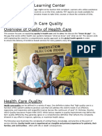 Improving Health Care Quality - Global Health ELearning Center