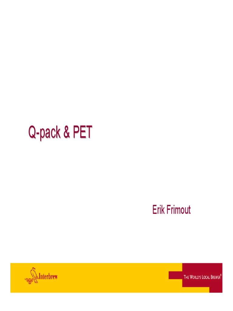 QPack and Global Brands PDF Brand Beer