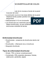 Diverticulosis y Constipacion