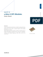 Lea 6 Datasheet (Gps.g6 Hw 09004)