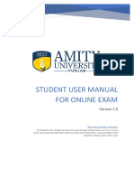 Student User Manual