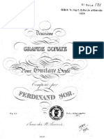 Fernando Sor, Op.25 - Deuxième Grande Sonate