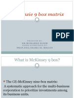 Mckinsey 9 Box