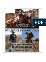 Applied Military Physiology by Wennblom and Terzic