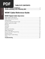 Download Cable User Guide by Calv Hob SN62261815 doc pdf