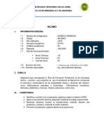 Iv Ciclo Ag16043 Química Orgánica