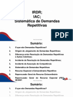 Aula - ESA Nacional - IRDR - IAC e Sistemática de Repetitivos