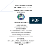 Informe de auditoría sobre la comunicación de resultados de la firma auditora Consulcor & Auditores S.A