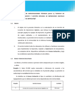 Anexo - Pliego DE Especificaciones Técnicas "Servicio