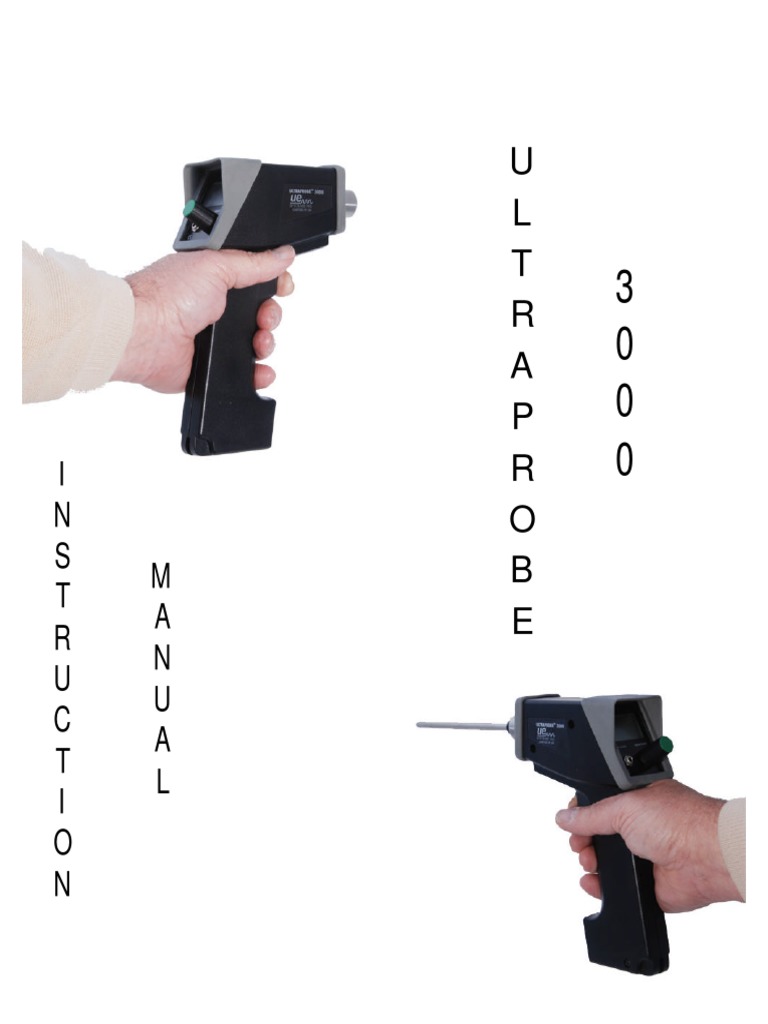 up-3000-manual | PDF | Ultrasound | Leak