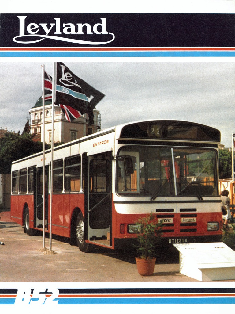 Leyland B52 | PDF | Bus | Brake