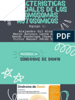 Características Esenciales de Los Cromosomas Autosómicos