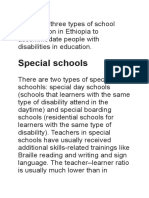Special Schools