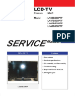 TV Samsung LN32b530 Service Manual