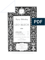 Trois Melodies Leo Blech