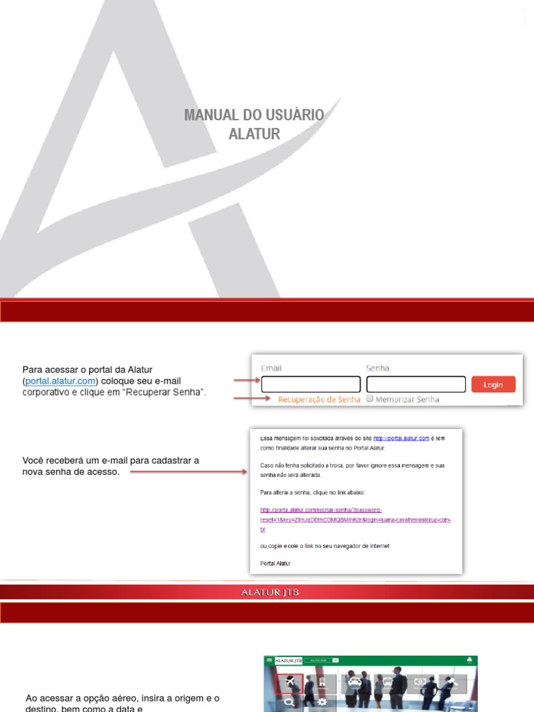 Passo A Passo Alatur | PDF | Cupom | Informática