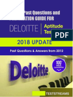 Deloitte Aptitude Test Questions and Answers Sample 1