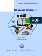 Legal Metrology and Consumer