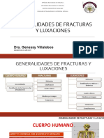 Generalidades de Fracturas y Luxaciones