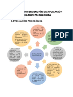 Ámbitos y Intervención de Aplicación de La Evaluación Psicológica