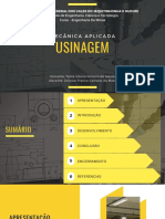 Usinagem na Engenharia de Minas