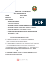 First Term Subjective Xi Physics