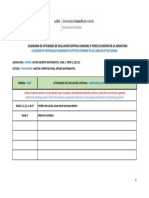 Calendario Evaluacion Continua