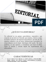 Editorial y Crónica