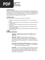Download ASL 1 Course Syllabus by anon-362290 SN6226375 doc pdf