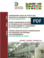 Harmonised Code of Ethics for Midwives in ECOWAS