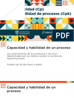 Capacidad (CP) y Habilidad (CPK) - Presentación - LAO