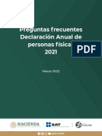 PreguntasFrecuentes DeclaracionAnual PersonasFisicas2021