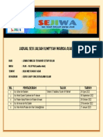 Jadual SEJIWA