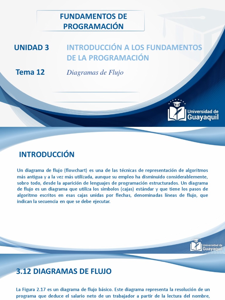 U3 - Clase 1 - S7 | PDF | Algoritmos | Programación de computadoras