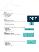 Pilihan Ganda Soal Matematika Hubungan Garis