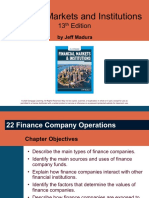 22 Finance Company Operations