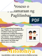 Proseso o Pamamaraan NG Paglilimbag