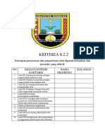 KRITERIA 8.2.2