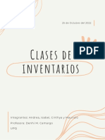 Clases de Inventarios