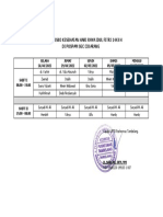 JADWAL POSKO CIKARANG