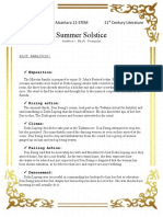 Summer Solstice Analysis