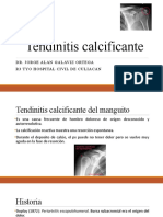 Tendinitis Calcificante