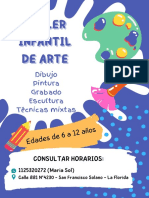 Taller infantil de arte para niños de 6 a 12 años