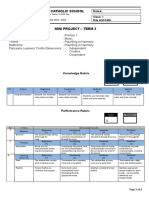 P1 Music Mini Project Rubric Term 2 PDF