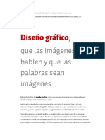 Una Noción de Diseño Visual